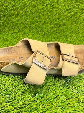 Birkenstock Arizona Womens Size 6 Brown Beach Walking Casual Slide Sandals